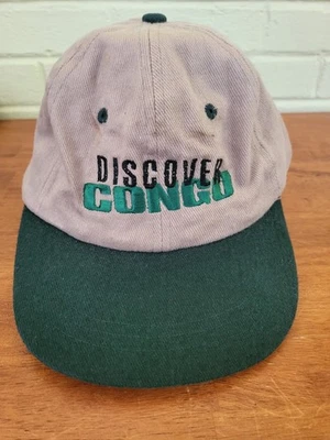 Vintage 1995 Hat Discover Congo Movie Hat Nothing Else is a Pepsi Cap Promo ET - Image 1 of 4