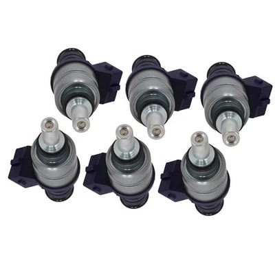 Inyectores de combustible 6x para BMW 330i 330Ci X3 X5 3.0L 13537546245 sistema de 2 orificios Foto 1 de 4
