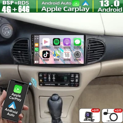 10'' Carplay For Buick Regal 1997-2004 Android 13 Car Radio Stereo GPS BT 4+64GB - Image 1 of 4