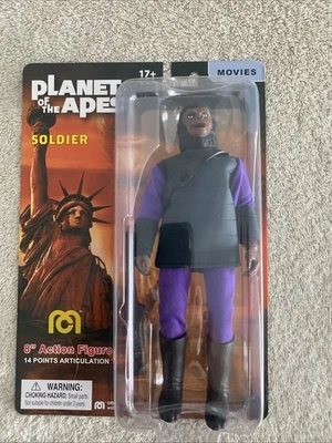Boneco de ação 2021 Mego - Planet Of The Apes - Soldier Ape 8" - Imagem 1 de 4