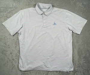Camisa Polo Peter Millar Para Hombres 2XL Rayas Blancas Verano Comodidad Old Waverly Golf - Imagen 1 de 9