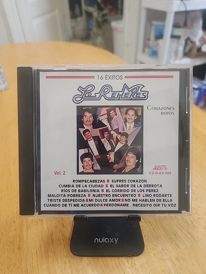 Los Rehenes (Javier Torres) "16 Exitos Vol 2 * Corazones Rotos" DMY 1992 — 第 1/4 张图片