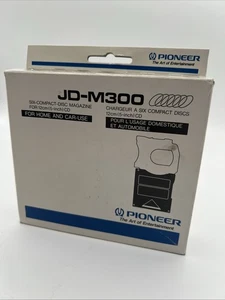 Pioneer Six CD Compact Disc Magazine JD-M300 Car & Home Use Original Box Manual - Picture 1 of 17