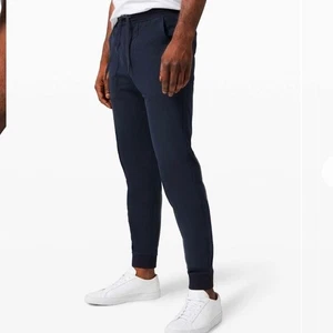 Lululemon ABC Jogger 31" WarpstremeTrue Navy Activewear Casual Sz XXL - Picture 1 of 8
