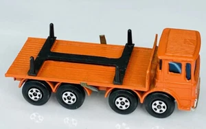 Vintage Matchbox Lesney Ergonomic Cab England Flatbed Hauler Truck 1980 - Picture 1 of 6