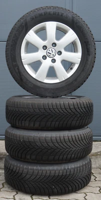 1 Satz Semperit Winterräder für VW Caddy 2K 195/65 R15/91T - Bild 1 von 4