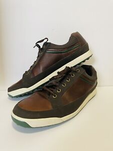FootJoy Contour Casual Brown Spikeless Golf Shoes 54275 Mens size 13