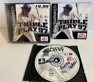 Triple Play 97 (Sony PlayStation 1, 1996) PS1 Baseball CIB - Picture 1 of 6