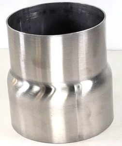 Exhaust Coupler STAINLESS STEEL Exhaust Reducer 3-7/82 to 3-1/2 in ID x 4-1/8 in - Foto 1 di 2