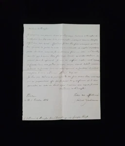 König Friedrich Wilhelm III. signiert königlicher Brief Niedergang Ernennung Prinz Alfred - Bild 1 von 24