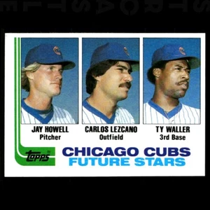 1982 Topps - Future Stars Jay Howell, Ty Waller, Carlos Lezcano #51 (RC) - Imagen 1 de 3