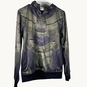Microsoft 2018 Halo Master Chief Full Zip Hooded Jacket Youth Size XL Spencer - Picture 1 of 5