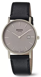 Boccia 3637-01 Reloj Hombre Titanio Cristal Zafiro Ultra Resistente a los Arañazos - Imagen 1 de 1