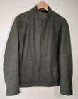 St Michael M&S Mens Small Jacket Italian Fabric Pure New Wool Green Mix