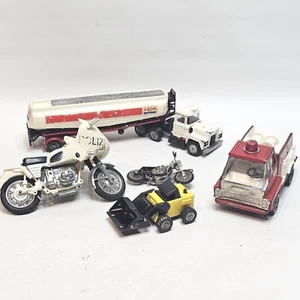 Lot of Miscellaneous Diecast. Polistil BMW R75 Motorcycle, Corgi Gloster, More - Picture 1 of 24