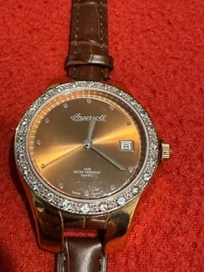 INGERSOLL JEMS WOMEN WATCH IG0319 NEW 18 CARAT ROSE GP EX-DISPLAY - Picture 1 of 5