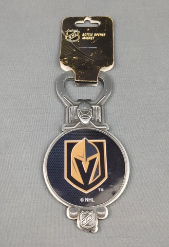 Las Vegas Golden Knights NHL Champions Bottle Opener Fridge Magnet New Unused Cover