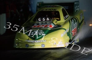 DIAPOSITIVA NHRA 35 MM - DEL WORSHAM MT DEW COCHE DIVERTIDO AGOTADO #B9K - Imagen 1 de 1