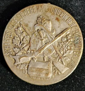 Germany shooting war medal scharfes auge sichere hand und ein herz fürs. H2198 - Picture 1 of 5