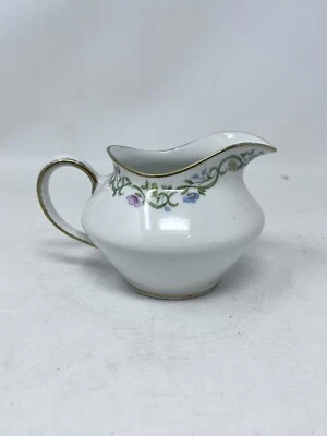 M Redon Limoges Crema Rosa, Azul y Amarillo Flores RDN 51 USADO EN EXCELENTE ESTADO Foto 1 de 4