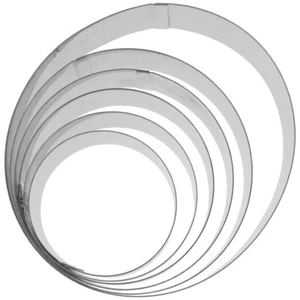 6 Pcs Mousse Rings Small Cake Tins Cake Mold Round Cake Rings Cake Mould - Picture 1 of 12