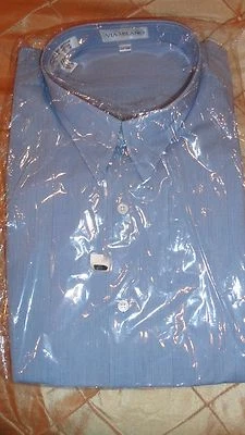 VIA MILANO 100%COTTON ELEGANT DRESS SHIRT, PERFECT LOOKS Foto 1 de 4