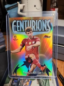 Thomas Muller 2021-22 Topps Finest UEFA Champions Centurions SP Bayern Munchen - Picture 1 of 2