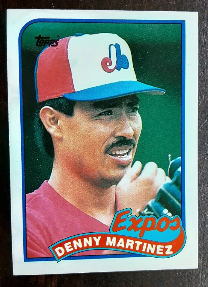 1989 Topps  #313   Denny Martinez    Pitcher    Montreal Expos  FREE shipping - Image 1 of 1