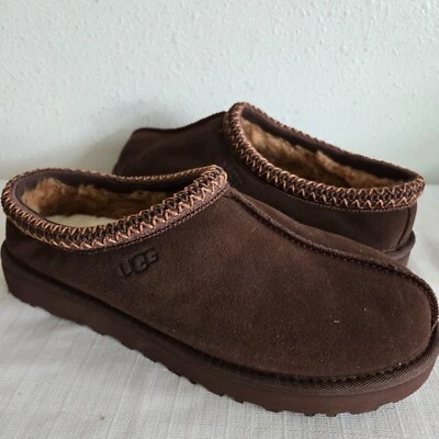 ZAPATILLAS FORRADAS DE LANA GAMUZA UGG TASMAN 5955 CEDRO QUEMADO 12 NUEVAS SIN CAJA PARA MUJER Foto 1 de 4