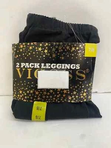 Vigoss 2 Pk Leggings Size 7/8 New - Picture 1 of 2