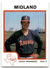1987 ProCards Chuck Hernandez Midland Angels #612