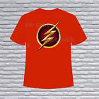 Neu Shirt The Flash Logo Herren rot T-Shirt USA Größe S bis 5XL