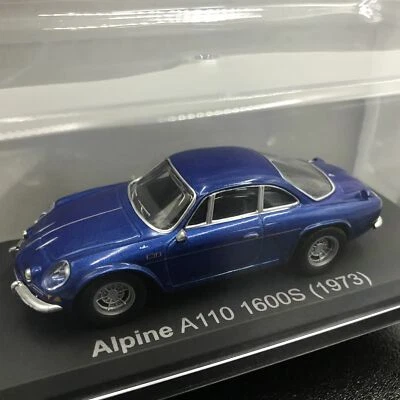 Alpine A110 1600S 1973 1/43 Scale Box Mini Car Display Japan Diecast vol 211 - Image 1 of 4