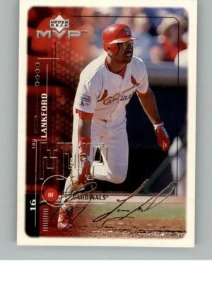 1999 Upper Deck MVP: Silver Script Ray Lankford 175 SN St. Louis Cardinals - Image 1 of 2