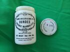 James Keiller & Sons Dundee Antique Marmalade 1 Lb Jar Crock London With Lid