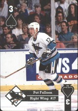1995-96 Hoyle Western Playing Cards #29 Pat Falloon