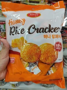 Galleta de arroz Richy con miel 120 g dulce delicioso bocadillo crujiente - Imagen 1 de 8