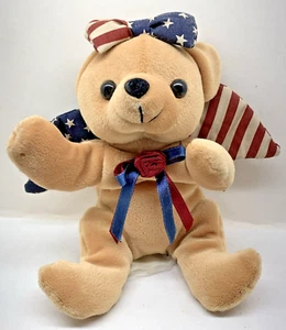 Collector's Choice - Bean Bag Friends - Stars & Stripes Bear - Picture 1 of 5