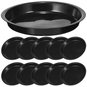 16 Pcs Plastic Plant Tray Pot Water Planter Saucers Flower Drip Trays - Picture 1 of 12
