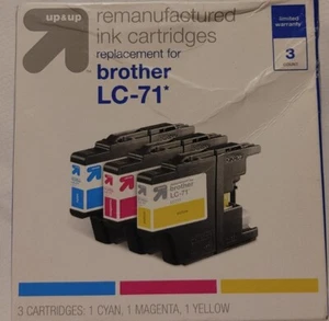 Brother LC-71 3 Farben Tintenpatrone Ersatz von Target - Neu - Bild 1 von 5