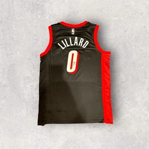 Autographed/Signed Damian Lillard Portland Trailblazers Jersey JSA COA - Picture 1 of 3