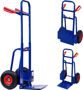 Sackkarre klappbar 200Kg Transportkarre Stapelkarre Transport Luftreifen Karre - Bild 1 von 11