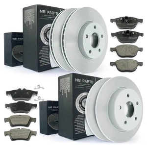 Bremsscheiben Bremsbeläge vorne hinten 278/265mm für Ford C-Max DM2 Focus II - Bild 1 von 6