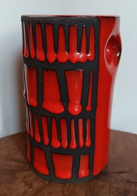 Vintage: joli pot / gobelet en céramique dlg Roger CAPRON Vallauris  CA06 - Photo 1/4