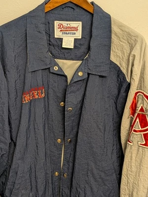 Chaqueta De Colección California Angels Starter Colección Diamante Foto 1 de 4