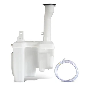 Fit 02-07 Mitsubishi Lancer Windshield Washer Fluid Reservoir Tank w/ Cap+ Pump - Picture 1 of 3