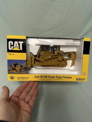 Norscot 55025 Caterpillar D11R Track-Type Tractor New w/Box 1:50 Scale Die Cast - Image 1 of 4