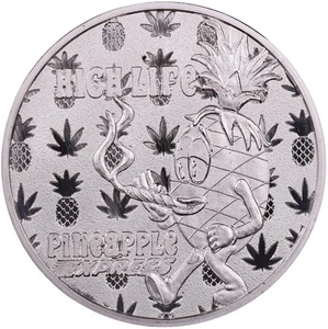 Castronomics High Life Pineapple Express 1 oz .999 Feinsilbermedaille - 420 Made! - Bild 1 von 2
