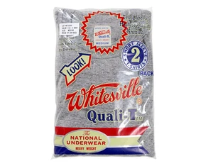 PACK DE 2 CAMISETAS WHITESVILLE Lote Nº WV73544 H.GRAY talla L nuevo de Japón  - Imagen 1 de 3