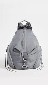 REBECCA MINKOFF Julian Zaino Nylon Grigio Taglia Unica - Foto 1 di 9